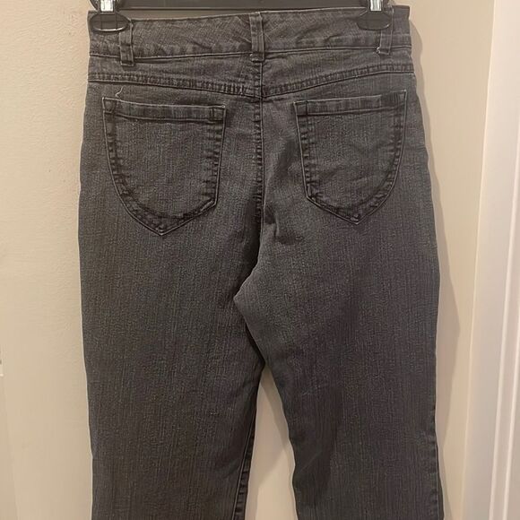 Nine West Court  Street Bootcut black/gray size 8/28 - Picture 2 of 9